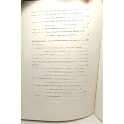 Étude du mot "sec" d'après un corpus tiré des enregistrements du...