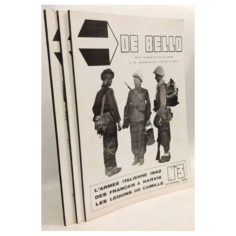 De bello - revue française de jeux de guerre et de recherche sur...