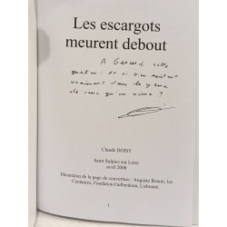 Les escargots meurent debout -- de la conscience à la...