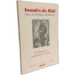 Annales du Midi : revue de la France méridionale - En Rouergue:...