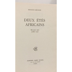 Deux été africains