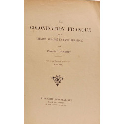 La colonisation française et le régime agraire en basse-belgique