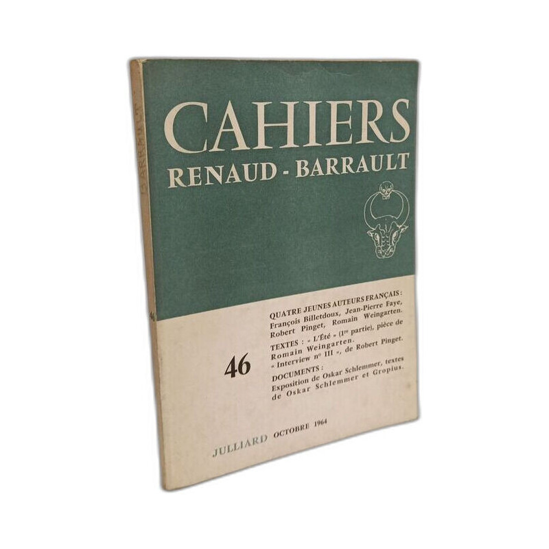 Cahiers renaud barrault n°46