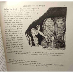 Légendes du Pays Basque d'après la tradition - illustrations de P....
