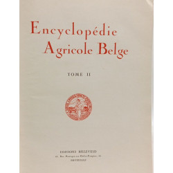Encyclopédie agricole belge - TOME II