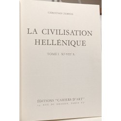 La civilisation hellénique. Tome I XIe-VIIIe S