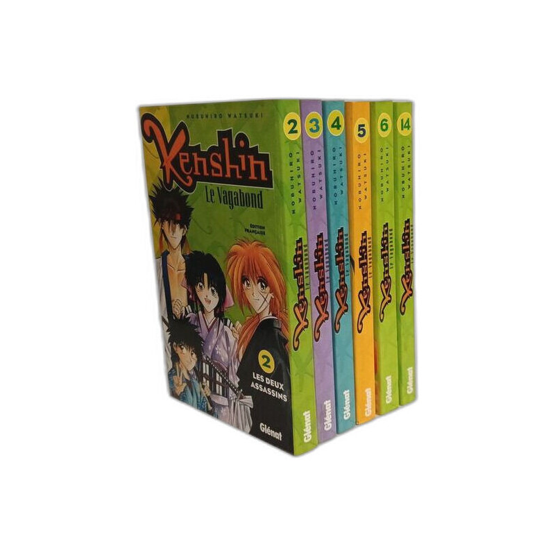 Kenshin le vagabond - TOME 2-3-4-5-6-14 - édition