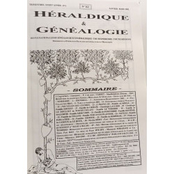 Hérladique et généalogie - 12 numéros - du N°162 au N°172 - entre...
