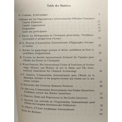 Aspects des études classiques. Actes du colloque associé à la XVIe...
