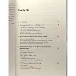 Soviet economic power - its organization growth and challenge