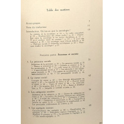 Sociologie - notions de base - encyclopédie universitaire