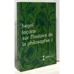 Leçons sur l'histoire de la philosiphie 2