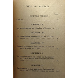 Un grand éducateur moderne - Sanderson - préface de M. Paul Lapie