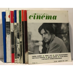 La revue du cinéma image et son 9 numéros:...