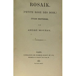 Rosaïk - petite rose des bois - étude bretonne