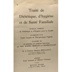 Traité de diététique d'hygiène et de santé familiale illustré e 26...