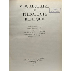 Vocabulaire de théologie biblique