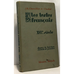 Les textes français XVIe siècle - classes de troisième seconde et...