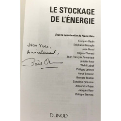 Le stockage de l'énergie - fondation Tuck