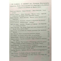 Florilegium Historiographiae Linguisticae. Etudes Dhistoriographie...