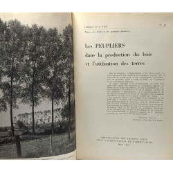 Les peupliers dans la prouction du bois et l'utilisation des...