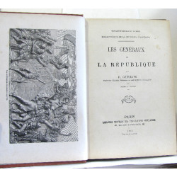 Les généraux de la république - bibliothèque de la jeunesse...
