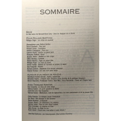 La règle du jeu numéro 1 1ere année Mai 1990