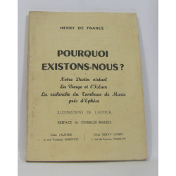 Pourquoi existons-nous