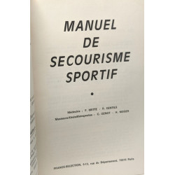 Manuel de secourisme sportif