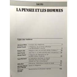 La pensée et les hommes - Laïcité - Les intégrismes