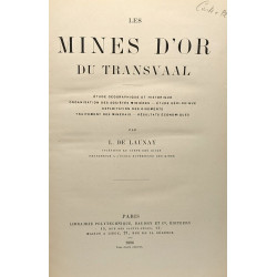 Les mines d'or du transvaal - étude géographique et historique...