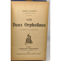 Les deux orphelines - saynètes en un acte