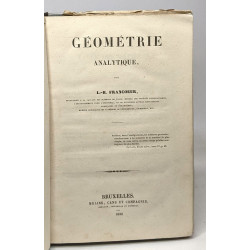 Géométrie analytique