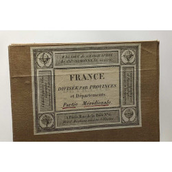 France divisée par Provincess et départements - Partie Méridionale...
