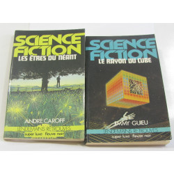 (lot de deux livres) Les etres du neant - le rayon du cube
