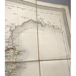 Carte des royaume d'Espagne et de Portugal dressée par L. Vivien...