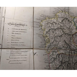 Carte des royaume d'Espagne et de Portugal dressée par L. Vivien...