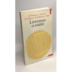 Littérature et réalité