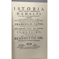 Istoria dell'antica Repubblica d'Amalfi - 2 volumes: VII.1 + VII.2...