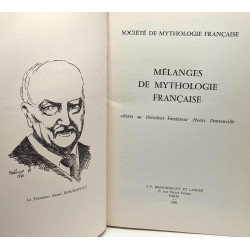 Mélanges de mythologie française offerts à Henri Dontenville