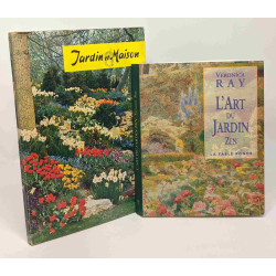 L'Art du jardin zen + Jardin et Maison ( De Elffers) -- 2 livres