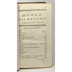 Oeuvres complètes tome second Chansons et poésies diverses