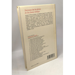 Dictons de la pluie et du beau temps