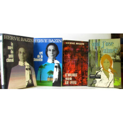 Lot de 4 romans: La mort du petit cheva, cri de la chouette,...