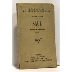 Saül - drame en cinq actes
