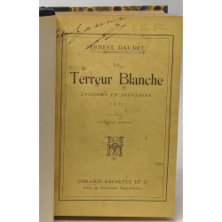 La terreur blanche - épisodes et souvenirs 1815 - deuxième édition