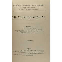 Travaux de campagne - encyclopédie scientifique des aide-mémoire