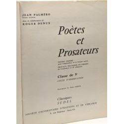 Poètes et prosateurs - 5e classiques