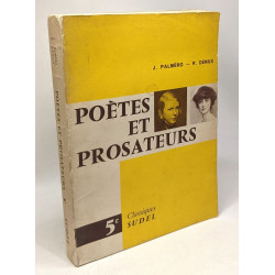Poètes et prosateurs - 5e classiques