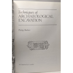 Techniques of Archaeological Excavation - 2nd edition
